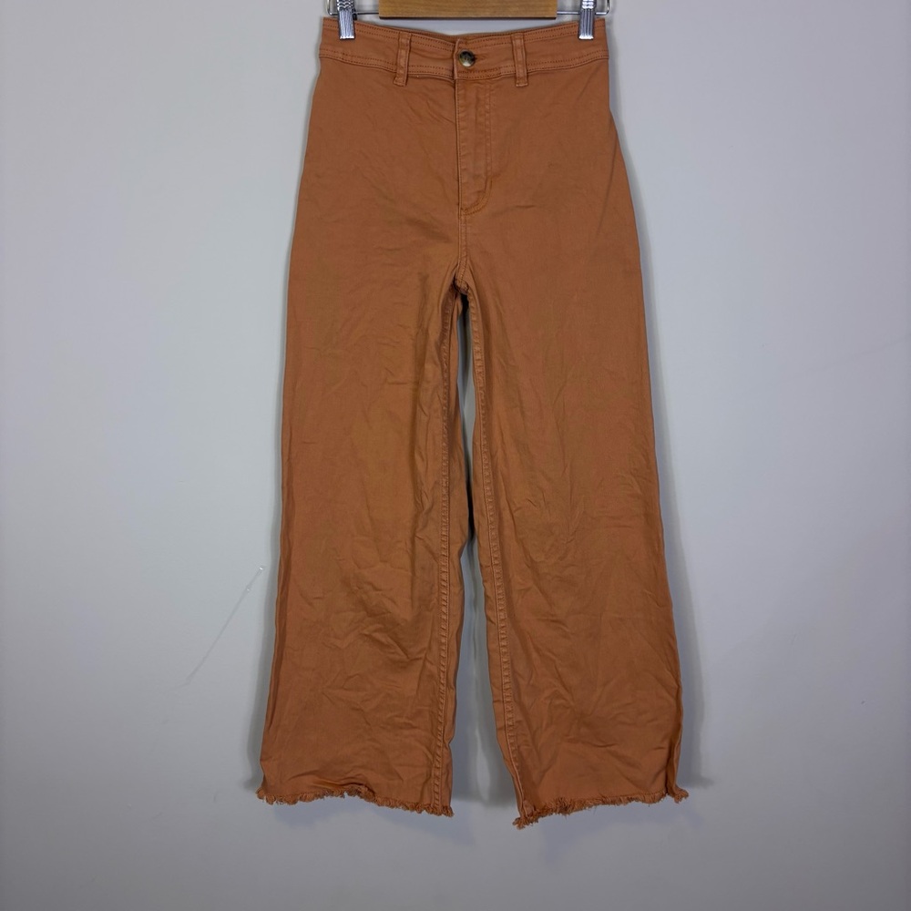 Billabong‎ Women’s Orange High Rise Flared Jeans 25